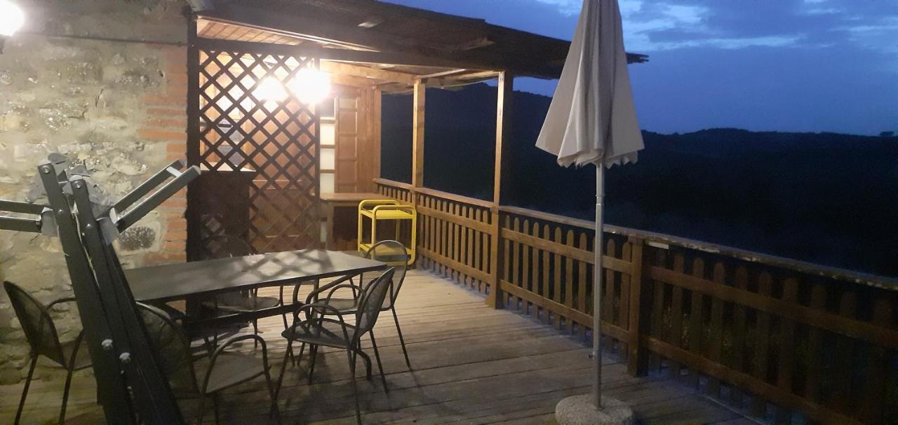 Podere Casalbosco - Idromassaggio E Panorama Раполано Терме Екстериор снимка