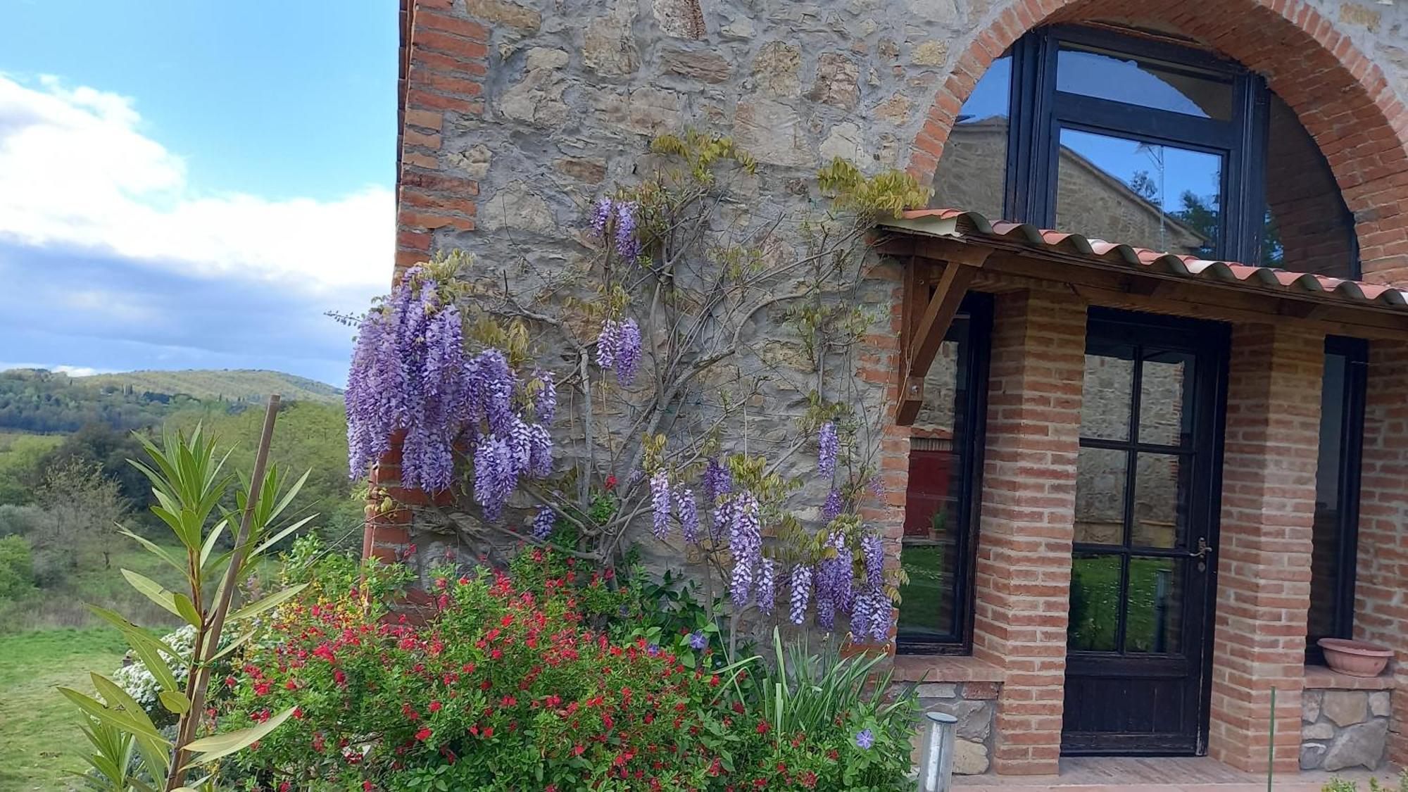 Podere Casalbosco - Idromassaggio E Panorama Раполано Терме Екстериор снимка