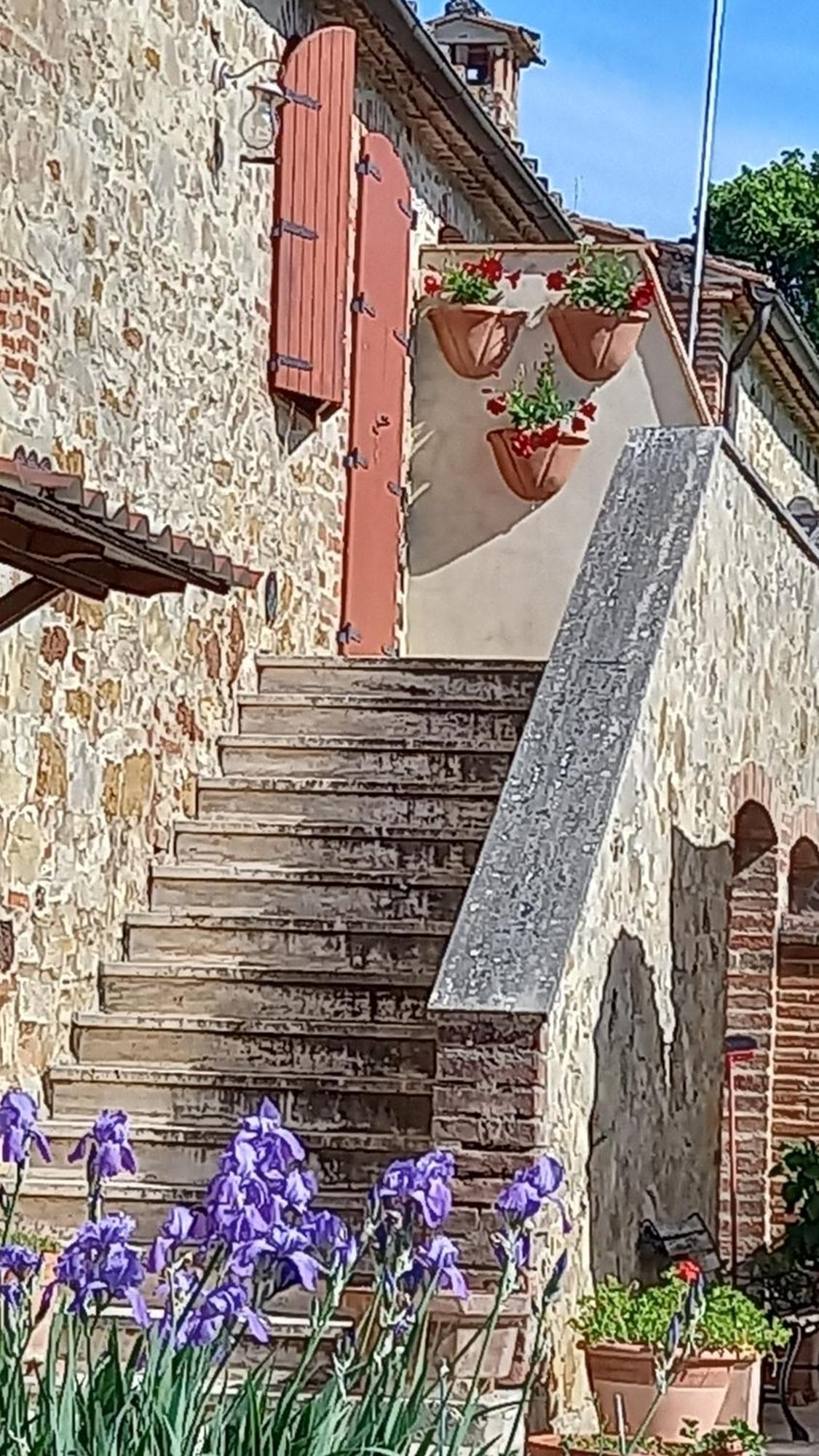 Podere Casalbosco - Idromassaggio E Panorama Раполано Терме Екстериор снимка