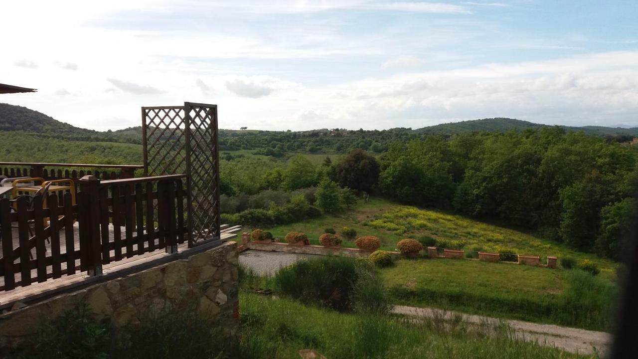Podere Casalbosco - Idromassaggio E Panorama Раполано Терме Екстериор снимка